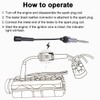 CGEAMDY Ignition System Continuity Tester, Spark Plug Tester, Inline Ignition