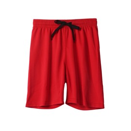 DaniChins - Pantalones cortos deportivos sueltos que absorben la humedad para niños, Rojo1, 5
