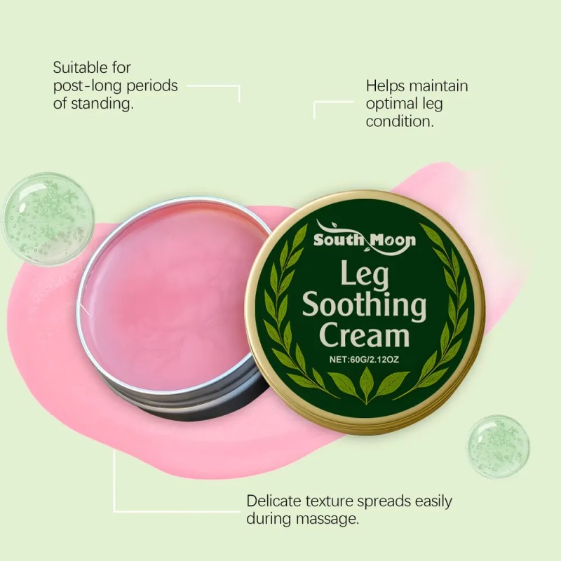 Crema Calmante South Moon Leg Care Fácil De Usar