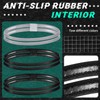 Shappy 3 Pieces Double-Straps Sport Headbands Elastic Hairband Non-Slip Sweatband