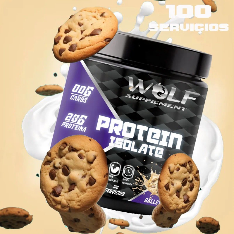 Proteína Whey Wolf 500g + Creatina Hiper Sport 500gm Sabores