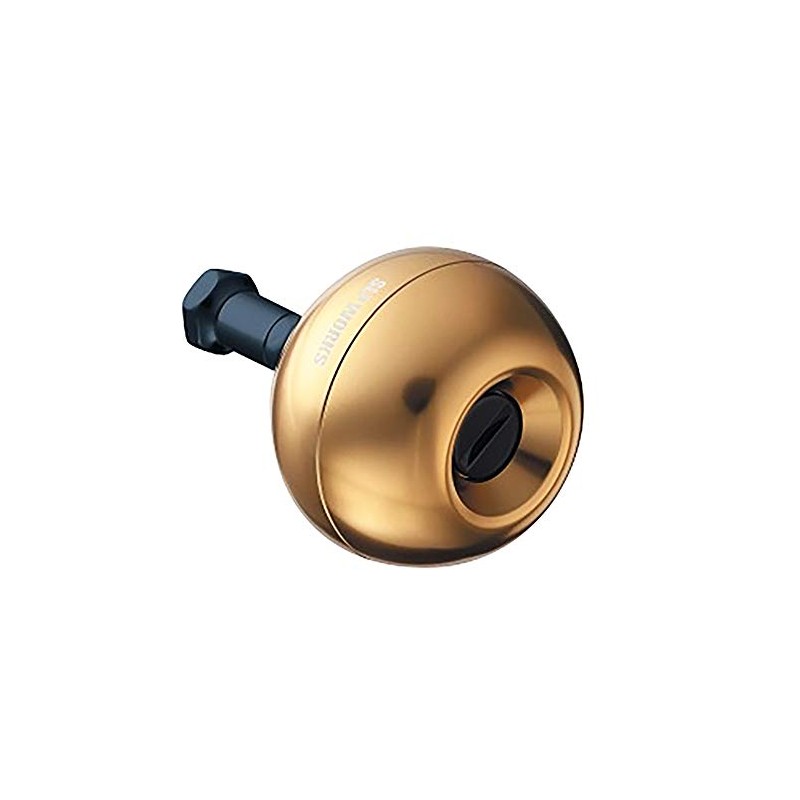 Daiwa SLP Works RCS Large Size Aluminum Round Knob, Gold