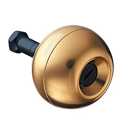 Daiwa SLP Works RCS Large Size Aluminum Round Knob, Gold