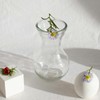 ZOOFOX Set of 12 Glass Bud Vases for Centerpieces, Small