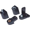Offset Pivot Hinge, Half Surface, 125 lb.