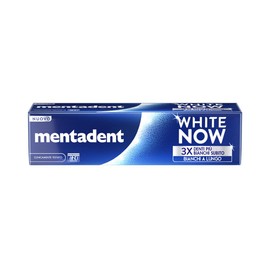 Mentadent dentifricio white now 75ml