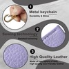 KARENSKEYS Leather Key Sleeve, Broken Car Key Loop Replacement, Stylish