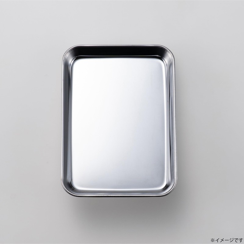Takagi Stainless Steel Square Tray Medium TAKAGI Made in Japan