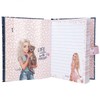 Depesche 11897 TOPModel Secret Code Diary in Blue with Model