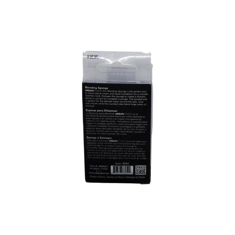 CALA - esponja de precisin para mezclar basemaquillaje (color morado)