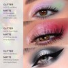 Gray Matte Eyeshadow Single, Smoky Eyeshadow Compact, Ultra-fine Lightweight, Crease-proof