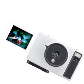 Pixtoss TCC-05WH Takara Tomy Instant Toy Camera MILK WHITE with Cheki Film