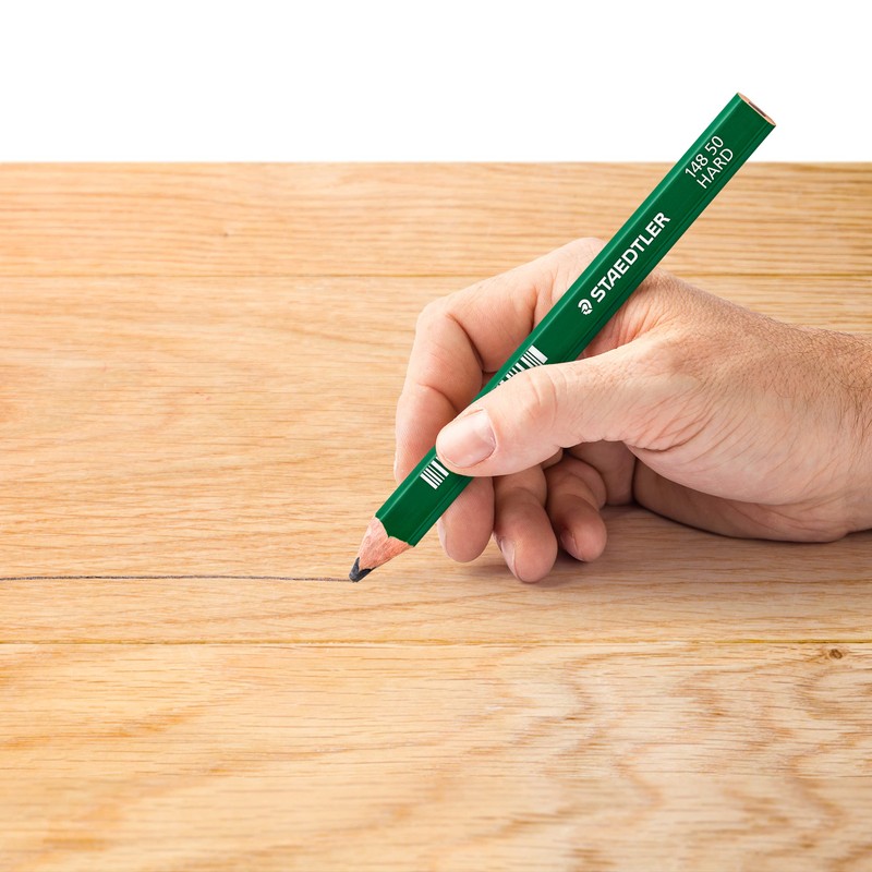 STAEDTLER 148 50 Hard Carpenters Pencil, 6H, Pack of 12
