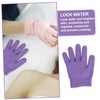 Minkissy Moisturizing Gel Gloves for Adults Exfoliating Hand Care Spa