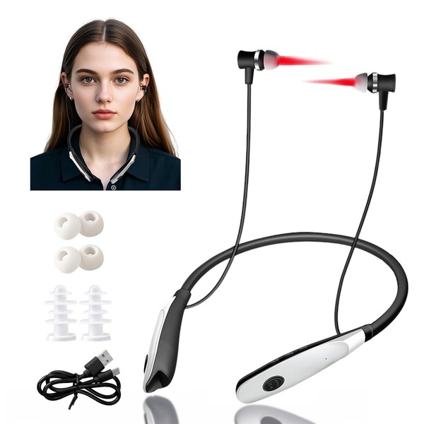 Tinnitus Infrared Ear Plugs, Stillesse Theralight Pods Therapy, Red Light