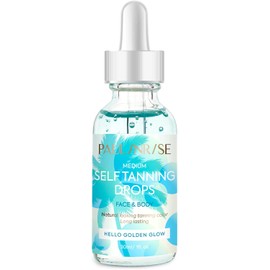 Drops, Self Tanning Drops to Add to Moisturizer- Face Tanning Drops for Gradual Glow, Vegan and Cruelty Free, 1.01 Fl Oz