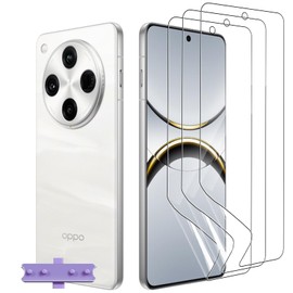 [3 Pack] Hydrogel Screen Protector for OPPO Find X8 Pro, Electro-weideworld Scratch Resistant HD Clear TPU Screen Protector for OPPO Find X8 Pro, Support Fingerprint Unlock