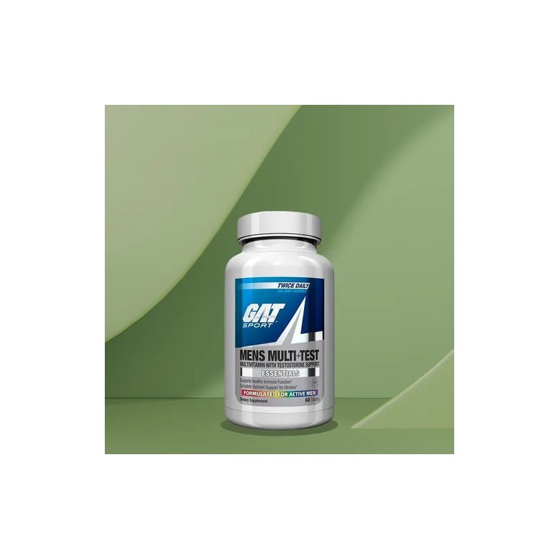 Gat Mens Multi Test Multivitaminico Testoterone Tabletas Sabor