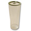 HYmish Glass Incense Holder, Hanging Type, Ash, Splatterproof, Simple, Modern