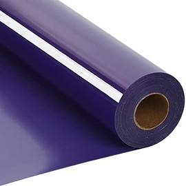 RENLITONG Purple Iron on Vinyl 12Inch by 20ft Roll HTV Heat Transfer Vinyl for T-Shirt HTV Rolls for All Cutter Machine - Easy to Cut & Weed for Heat Transfer Design