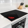 FLASLD Fireproof Electric Stove Top Cover, Heavy Duty Double 29.5×21