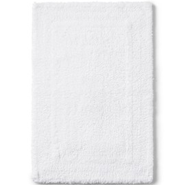 Lands' End Essential Cotton Reversible Rug White 20" x 33"