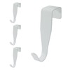 Cionyce Over Cabinet Door Hook, 4 Pack Carbon Steel Door