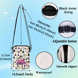 G2TUP Pedro Crossbody Bag Pedro Fans Gift Daddy Is A State Of Mind Pedro Travel Shoulder Bag Pedro Merch (Daddy Is A State CB)