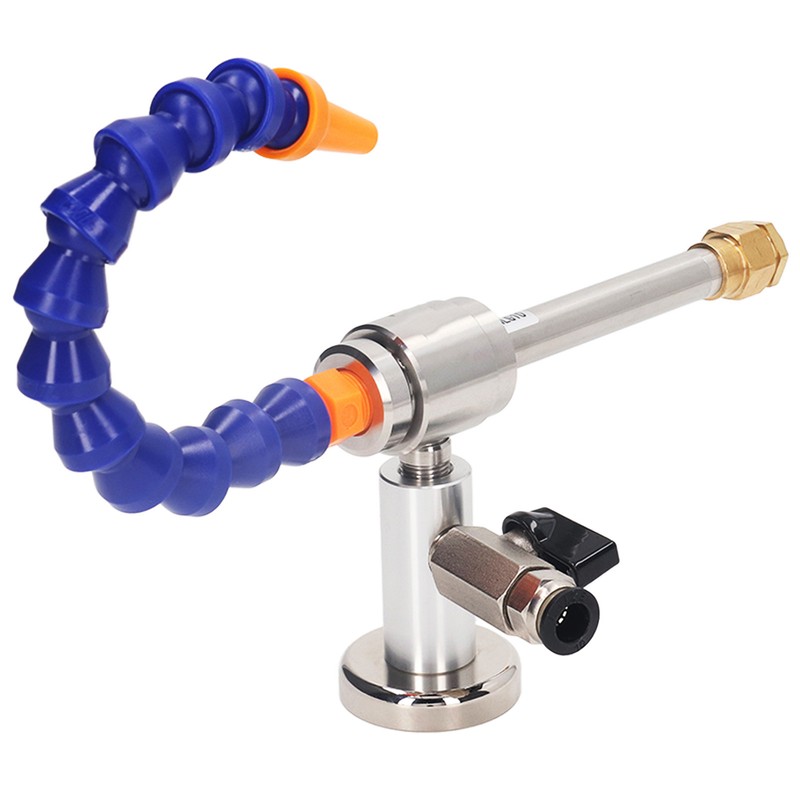 5Pcs Set Cold Air Gun Stainless Steel Fast Temperature Adjustment