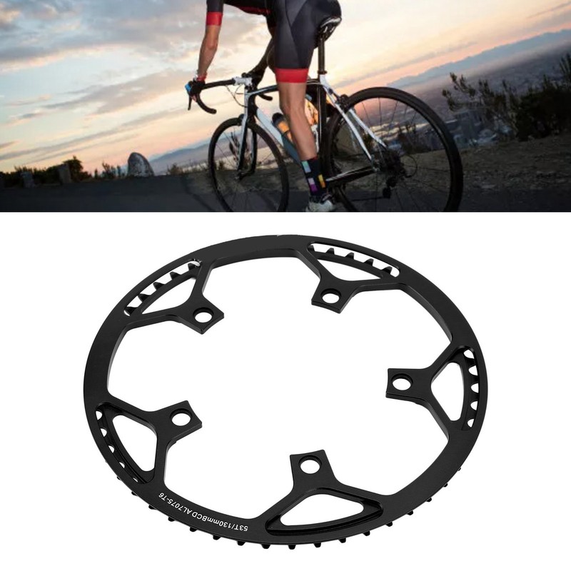 Folding Bike Chainring Aluminum Alloy CNC Processing Wear Resistant Protective