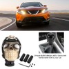 QANYEGN Skull Gear Shifter, Skull Head Gear Shift Knob, Car