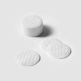 JAJU 엠보 원형 화장솜 200매 Embossed Round Cotton Pads 200 Sheets