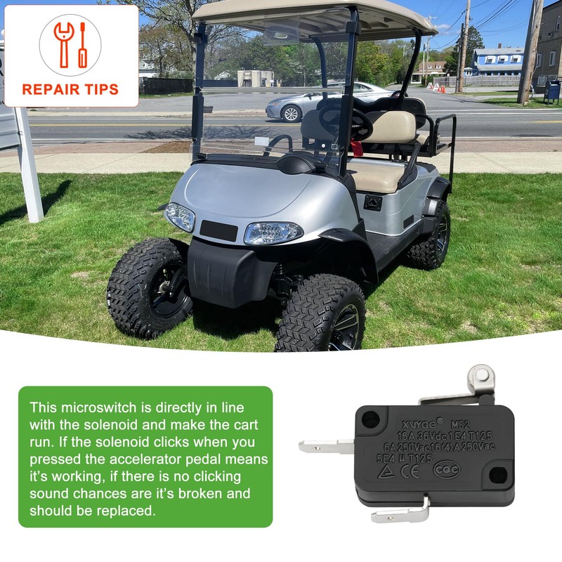 10L0L Golf Cart Accelerator Pedal Box Micro Switch for EZGO