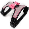 Rhinestone Dog Harness Bowtie,Reflective Cute Bling Sparkling Soft Diamonds Cat