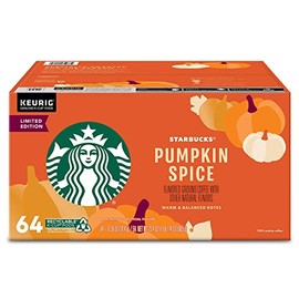 Starbucks Limited Edition Coffee K-Cups, Pumpkin Spice (64 ct.)