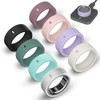 8 Pack Ultra-Thin Silicone Ring Covers for Oura Ring
