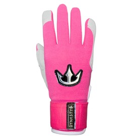 DYNASTY BASEBALL Bomb Squad Series Batting Gloves (Pink, Large)