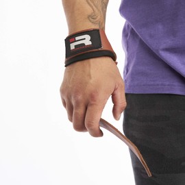 Iron Rebel Padded Leather Lifting Straps for Men & Women | Gym Weightlifting Straps | Comfortable Grips for Deadlifts, Training, Powerlifting, & Bodybuilding