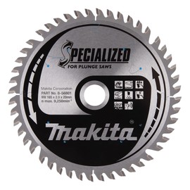 Makita A-98809 6-1/2" 48T Carbide-Tipped Cordless Plunge Saw Blade