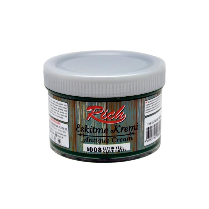 Rich Ageing Cream 4001 Olive Green 160cc Antique Cream