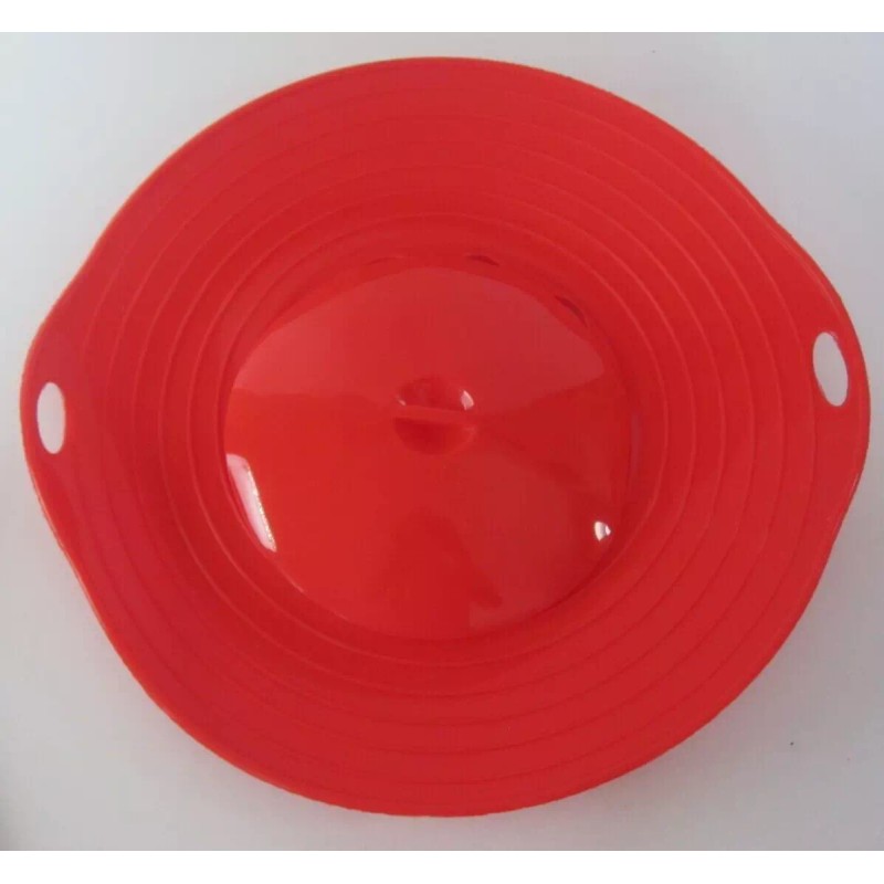 Dynaforge Houseware Boil Over Preventer Silicone Red Fits 6 -