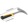 ZOENHOU 2 PCS 32 oz Rock Pick Hammer with Pointed