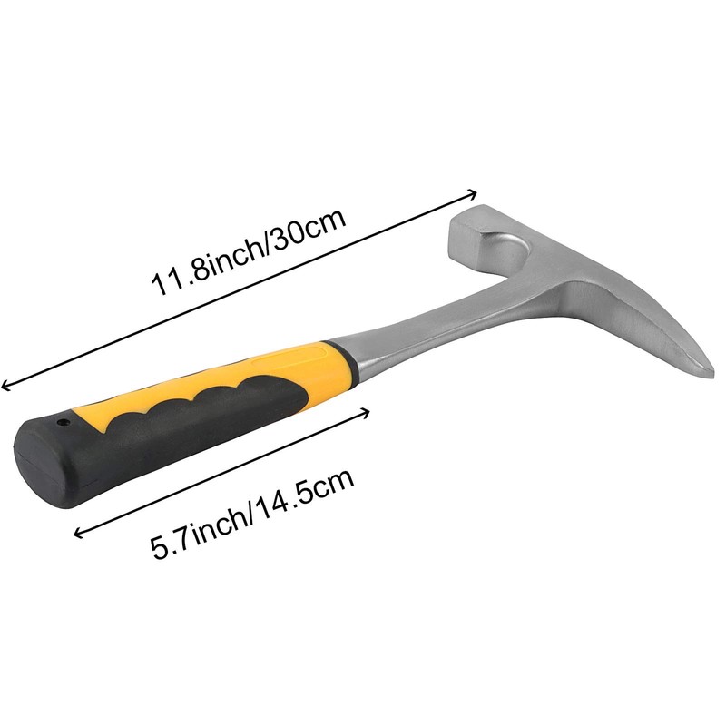 ZOENHOU 2 PCS 32 oz Rock Pick Hammer with Pointed
