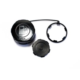 Compatible with Kawasaki SX / 600/610 / 4000/4010 Mule Screw-on Gas/Fuel Cap (Replaces 51048-0026) with Gasket (Replaces 11061-0395)