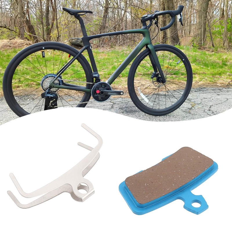 Briny River 1 Pair Bike Brake Pads Disc Blue Ceramics