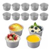 Molde Pastelero Redondo Para Repostería De Aluminio 12piezas