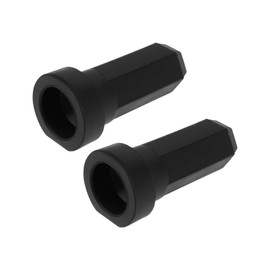 ECSiNG 2Pcs Rear Light Screw M6 Car Tail Light Fastening Nut 8P0945300 Compatible with TT (2007-2014) A3 (2005-2013) A6 (2005-2011) Black