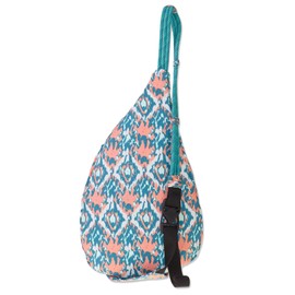 KAVU Mini Rope Bag Cotton Crossbody Sling, Spring Montage