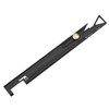 HONGDUI HD26 260mm Aluminum Alloy Precision Pocket Ruler, Multifunctional Scribing