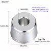 iRAZOR 안전 면도기 스탠드 개방 직경 0.55인치 1.4cm 알루미늄 합금